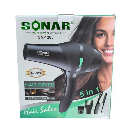 SECADOR DE CABELLO SONAR 5 en 1