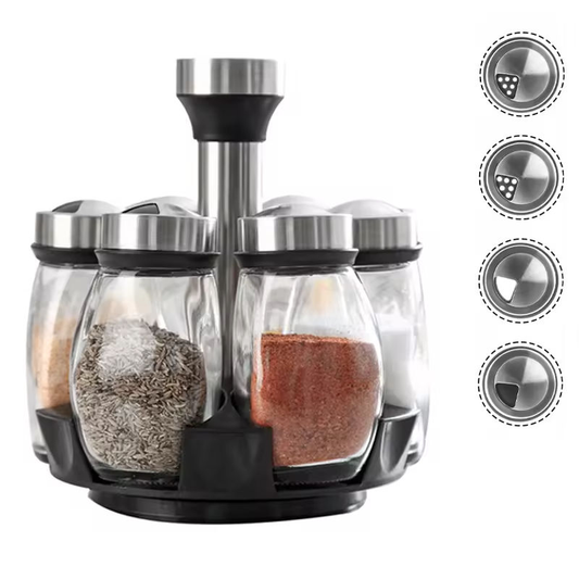 Juego de 6 Especieros Giratorios