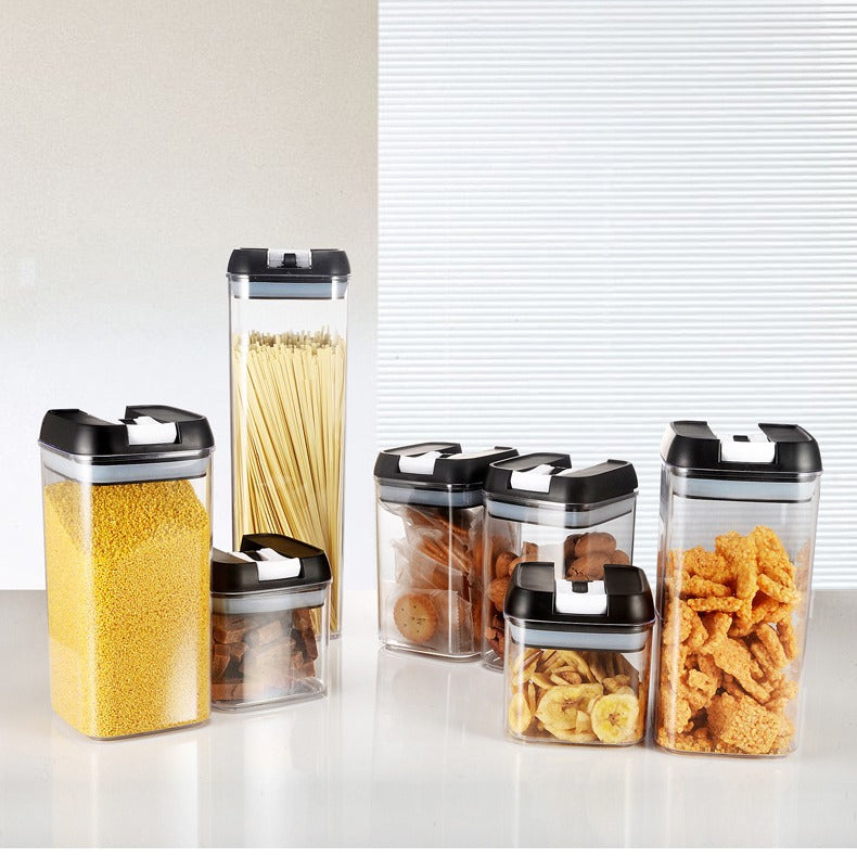 organizador de despensa de productos secos