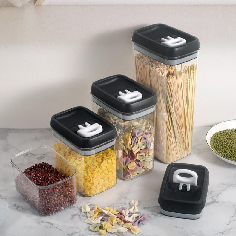organizador de despensa de productos secos