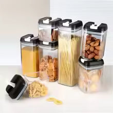 organizador de despensa de productos secos