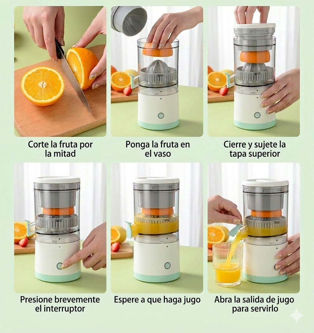 Exprimidor de Frutas Eléctrico Portátil
