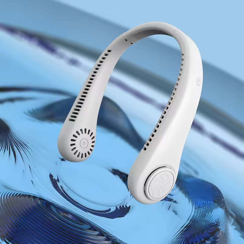 Ventilador de Cuello Portátil Recargable